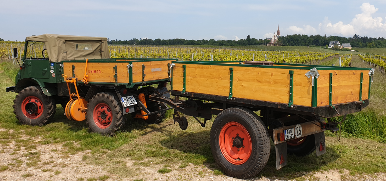 Unimog 411 und H�nger